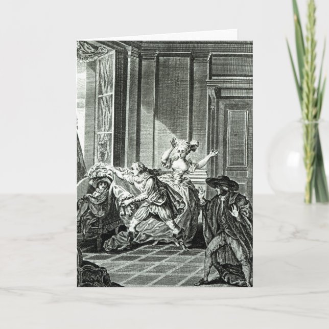 Tarjeta La boda de Figaro (Anverso)