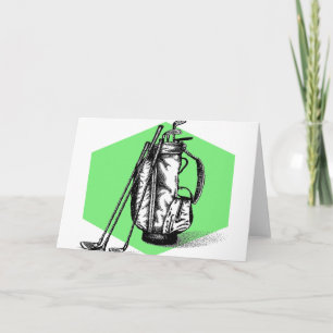 TARJETA LA BOLSA DE GOLF