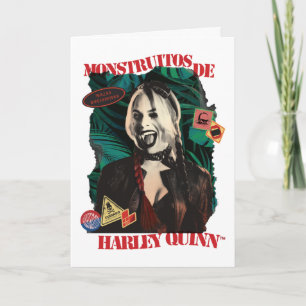 Tarjeta La brigada suicida   Harley Quinn Winking