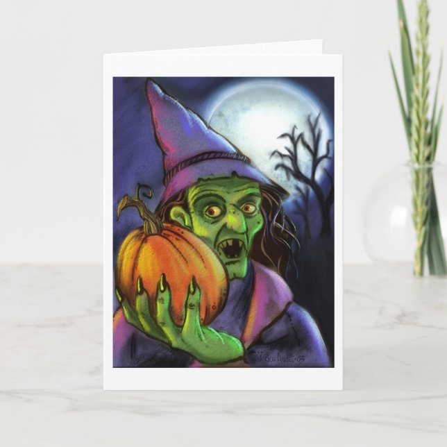 Tarjeta La bruja (Anverso)