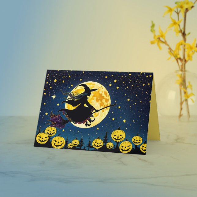 Tarjeta La bruja del patchwork (Subido por el creador)