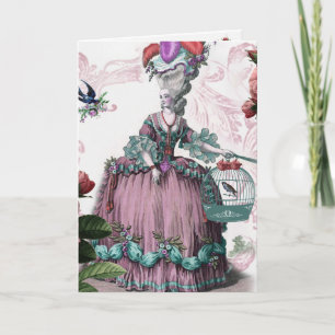 Tarjeta la cage aux oiseaux (La jaula de las aves)