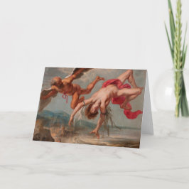 Tarjeta La caída de Icarus (por Jacob Peter Gowy)