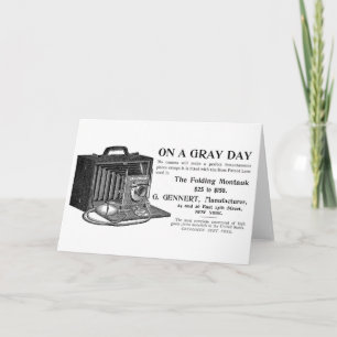 Tarjeta La cámara plegable Montauk