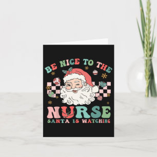 Tarjeta La Camisa De Navidades Enfermeros Estará Bien Con