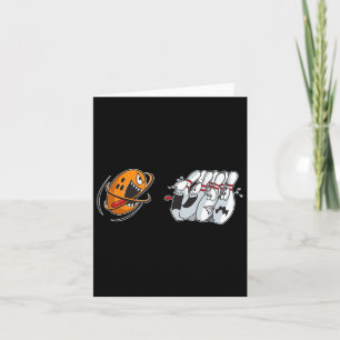 Tarjeta La camiseta de boliche Funny Bowler Hombres Equipo