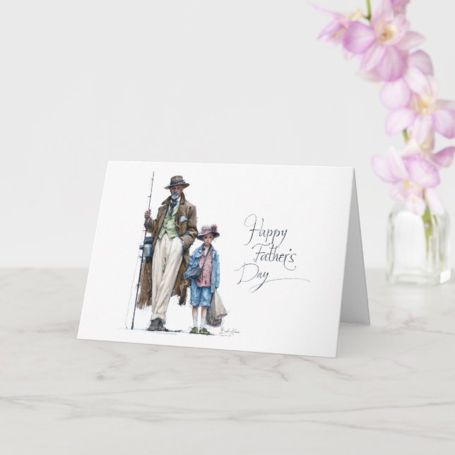 Tarjeta La captura del día es el tiempo juntos (Orquídea)