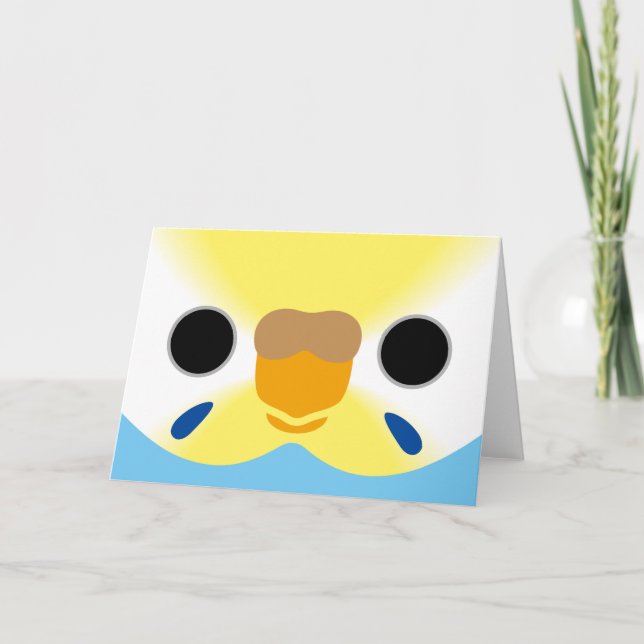 Tarjeta La cara de una beca hembra de arcoiris pastel (Anverso)