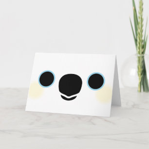 Tarjeta La cara de una cacatúa de Triton