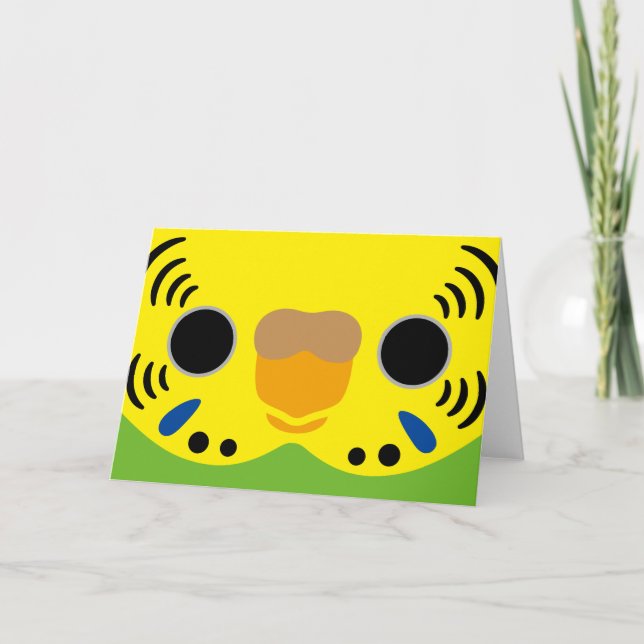 Tarjeta La cara de una chica normal (Anverso)