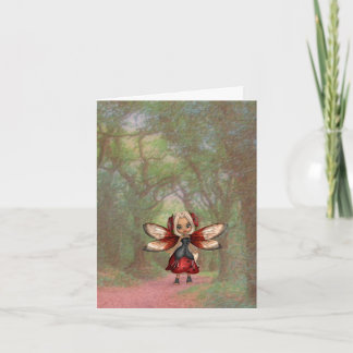 Tarjeta La carta de cumpleaños del bosque