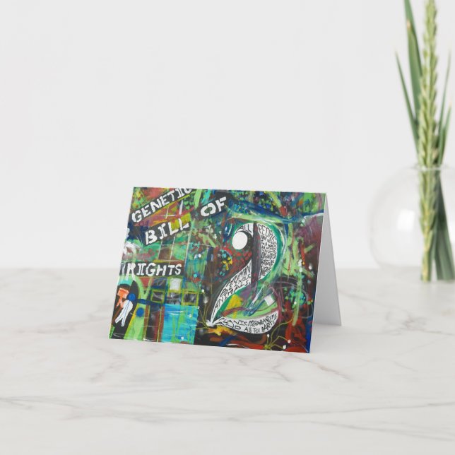 Tarjeta La carta de derechos genéticos #2 (Anverso)