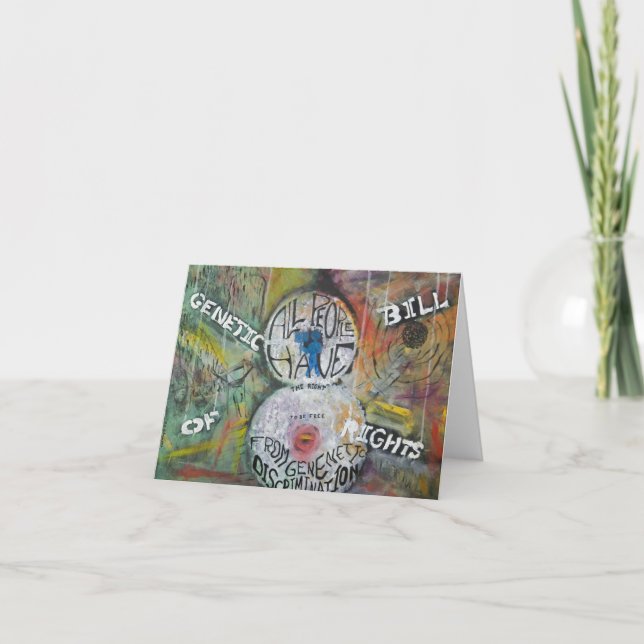 Tarjeta La carta de derechos genéticos #8 (Anverso)