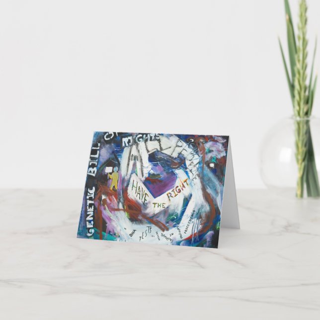 Tarjeta La carta de derechos genéticos #9 (Anverso)