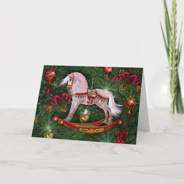 Tarjeta La carta de la magia de los Navidades (Anverso)