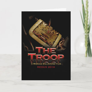 Tarjeta La carta de los saludos de Troop:Redux