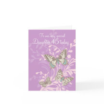 La carta de mariposas de 45 años de la hija