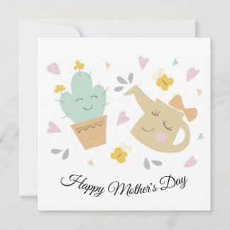 Tarjeta La carta del día de la madre