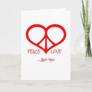 Tarjeta La carta del Día de San Valentín