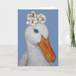 Tarjeta La carta del pato de Pekín