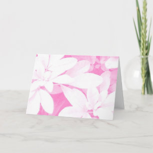 Tarjeta La carta "Happy Mother's Day" de las hojas blandas