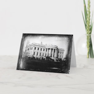 Tarjeta La Casa Blanca En 1846