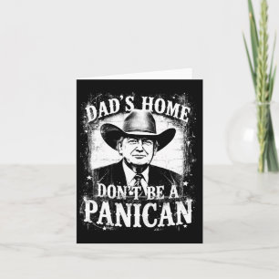 Tarjeta La casa de papá no es un panicano gracioso de Trum