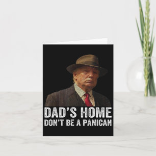 Tarjeta La casa de papá no es una parodia de padre de Trum