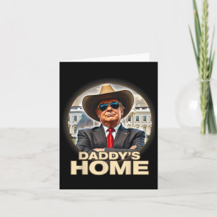 Tarjeta La casa de Trump, padre gracioso, ganó 45 47 Take 
