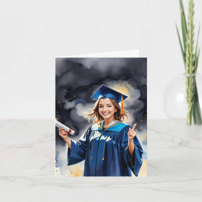 Tarjeta La chispa del éxito: un futuro brillante a la espe (Anverso)