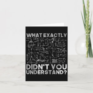 Tarjeta La ciencia del regalo de física cita a la universi