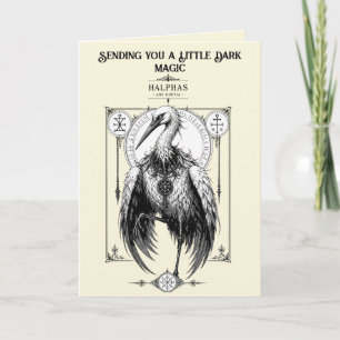 Tarjeta La Cigüeña de Medianoche de Goetia