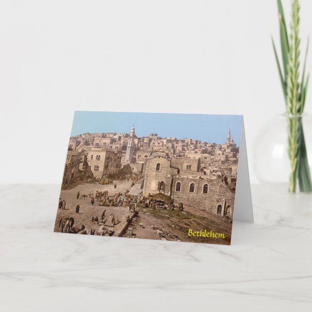 Tarjeta La Ciudad Santa De Belén (Anverso)