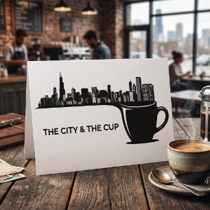 Tarjeta La Ciudad y La Taza Horizonte de Chicago