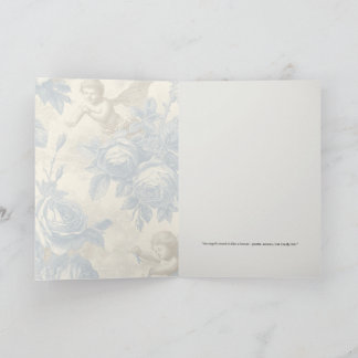 Tarjeta La Colección de Ángeles de ArtDesignsByBlake.com