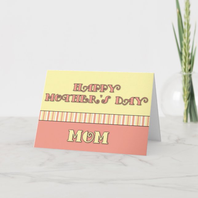 Tarjeta La comida de la madre (Anverso)