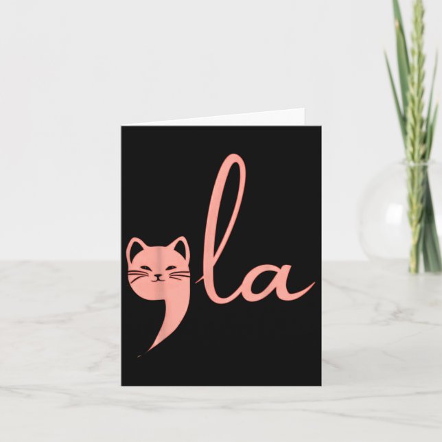 Tarjeta La Comma Del Gato La Kamala Harris En Las Eleccion (Anverso)