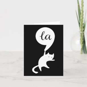 Tarjeta La Comma Del Gato La Kamala Harris En Las Eleccion