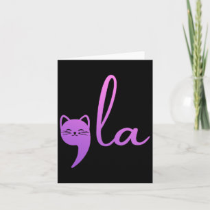 Tarjeta La Comma Del Gato Retro La Kamala Harris Por La Pr
