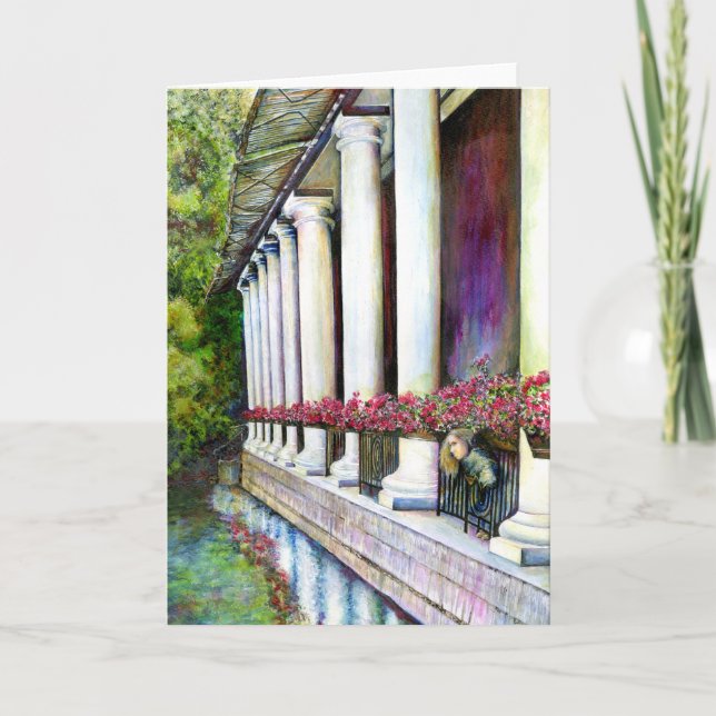 Tarjeta La comodidad es el enemigo del progreso (Anverso)