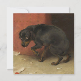 Tarjeta La Conciencia Nos Hace Cobardes A Todos (Doggy Ave