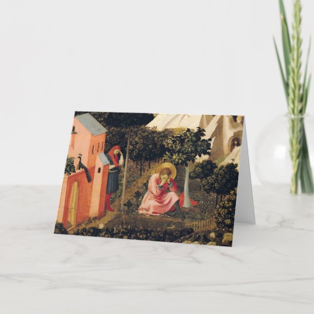 Tarjeta La conversión de St Augustine (Anverso)