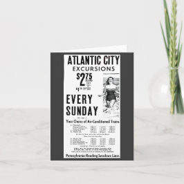 Tarjeta La costa de la lectura de Pennsylvania alinea la