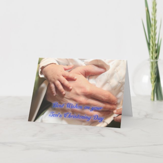 Tarjeta La cristiandad del niño (Anverso)