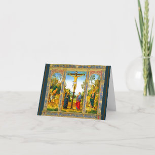 Tarjeta La crucifixión de Cristo
