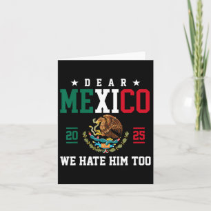 Tarjeta La curiosa empatía mexicana: Querido México, tambi