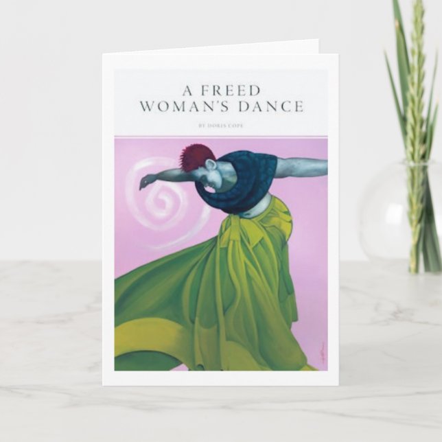 Tarjeta La danza de una mujer liberada (Anverso)