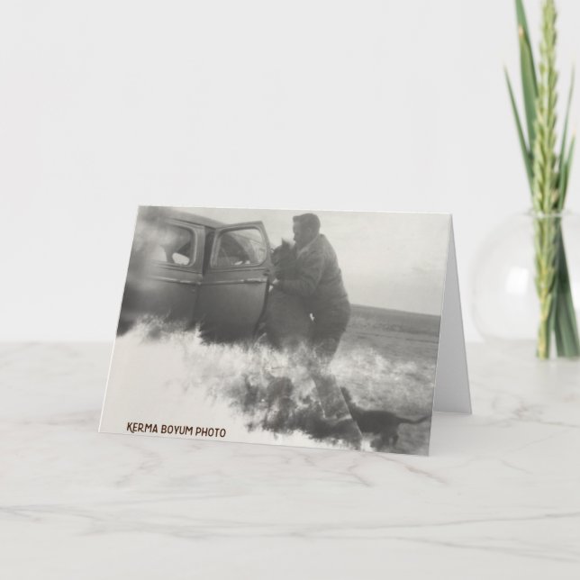 Tarjeta La demostración de la escuela del Cottonwood y (Anverso)