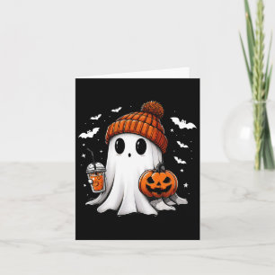 Tarjeta La divertida calabaza fantasma Jack O Latern Spook