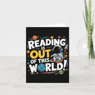 Tarjeta La Divertida Lectura Está Fuera De Este Amor Del L